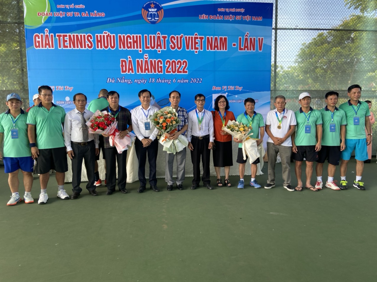 GIẢI TENNIS HỮU NGHỊ LUẬT SƯ VIỆT NAM LẦN THỨ V TẠI ĐÀ NẴNG